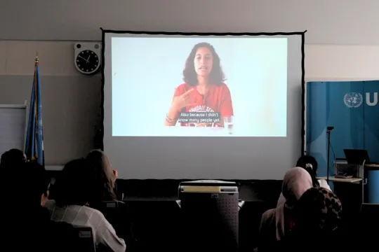 Screening of a TUC documentary at UNU-EHS