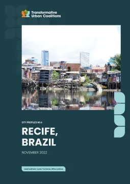 An image of the cover of the Recife City Profile publication.