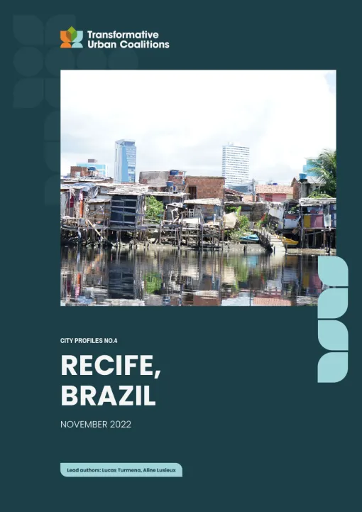 An image of the cover of the Recife City Profile publication.